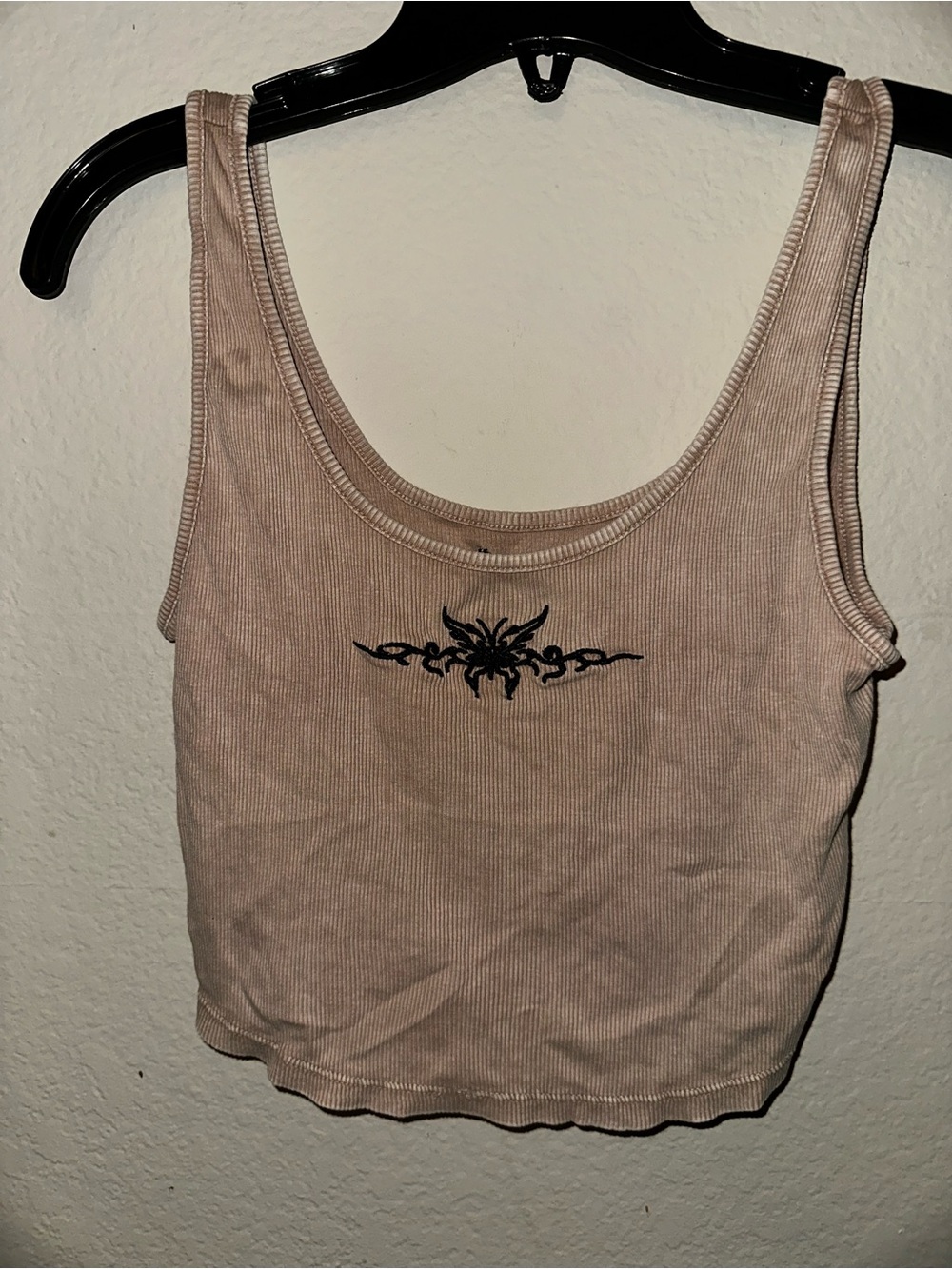Forever 21 tan cute cropped tank size small
